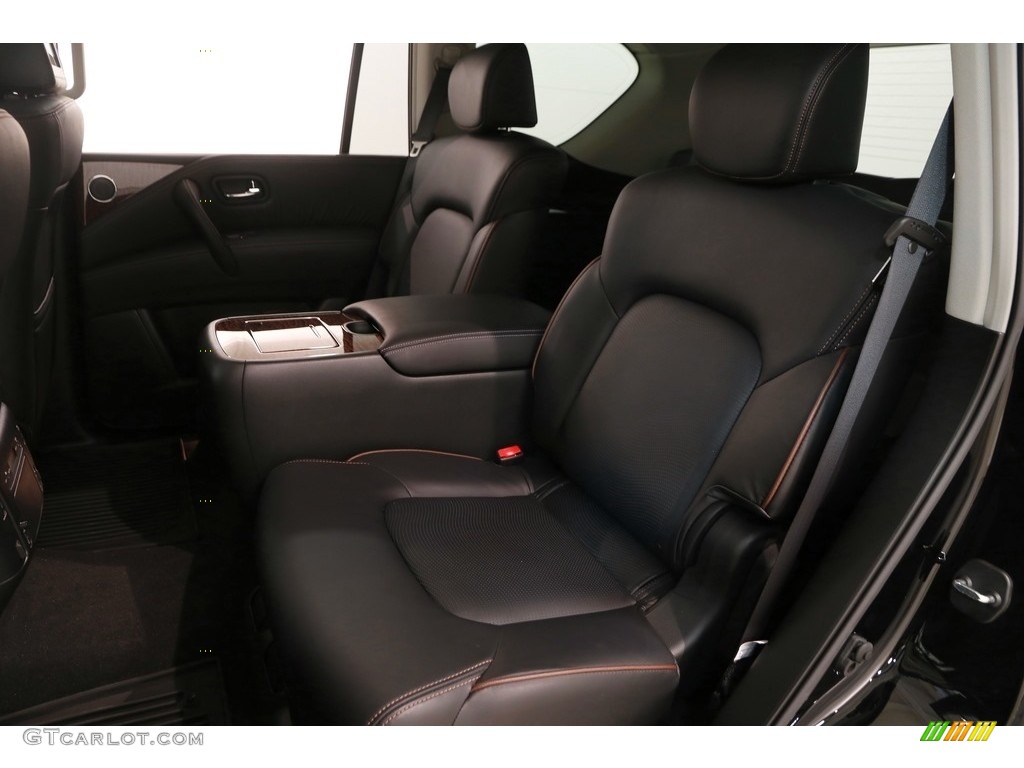 2018 Nissan Armada Platinum 4x4 Rear Seat Photo #130005822