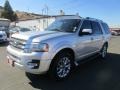 2017 Ingot Silver Ford Expedition Limited  photo #3