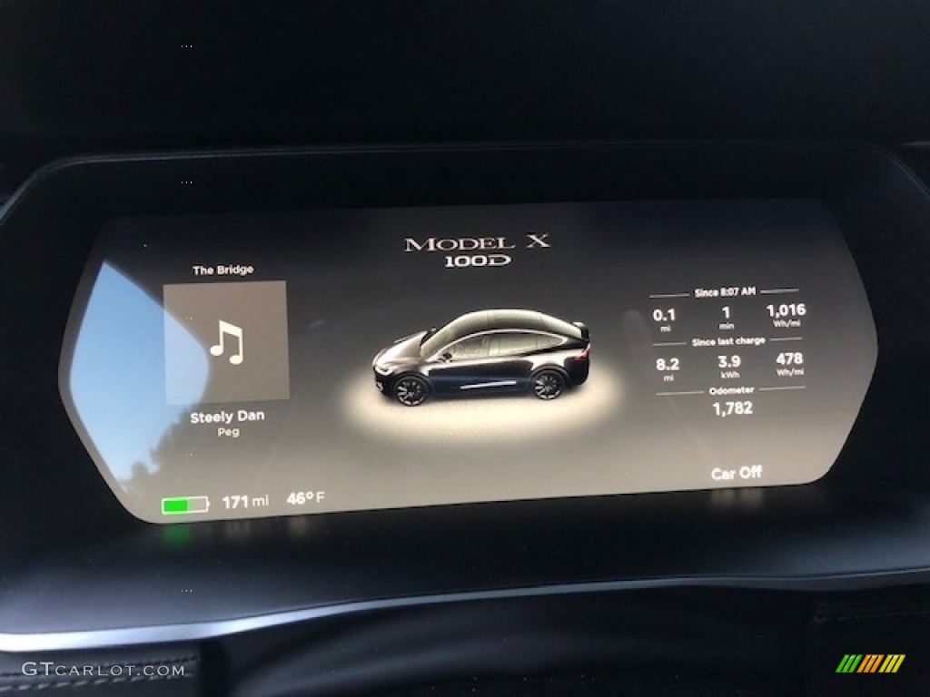 2018 Tesla Model X 100D Controls Photo #130007969