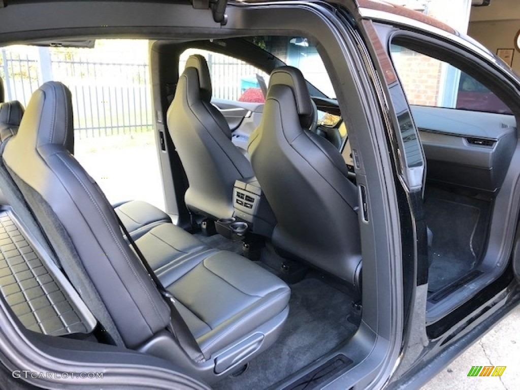 2018 Tesla Model X 100D Rear Seat Photo #130008147