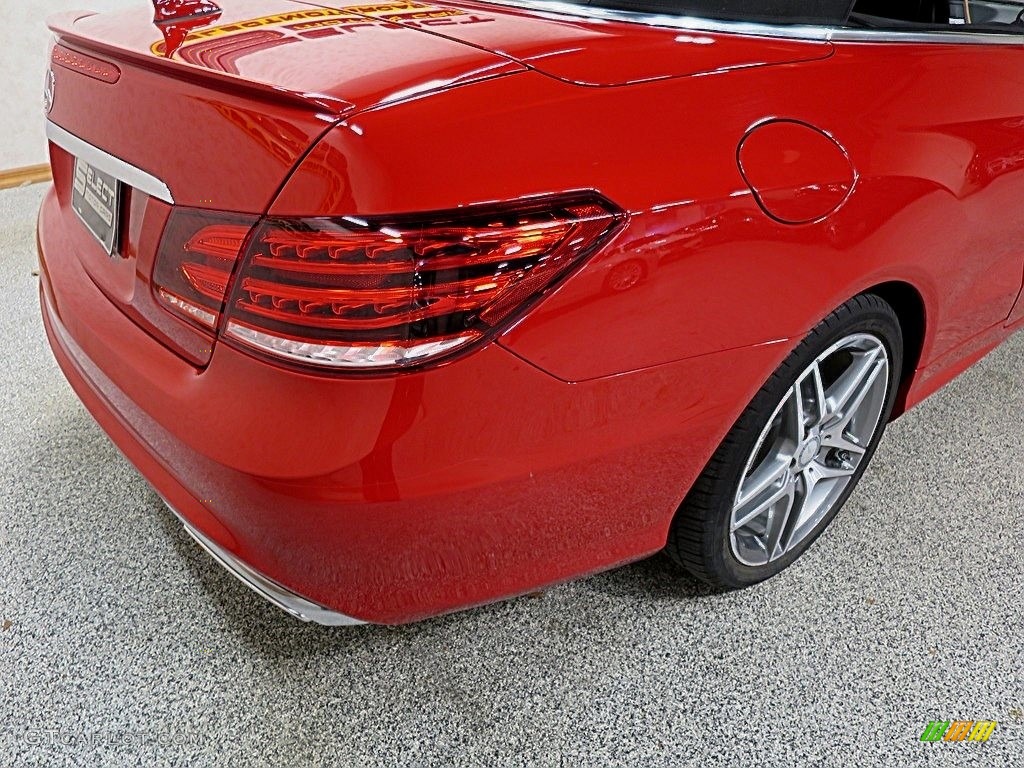 2016 E 400 Cabriolet - Mars Red / Natural Beige/Black photo #8