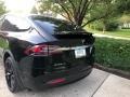 2018 Solid Black Tesla Model X 100D  photo #25