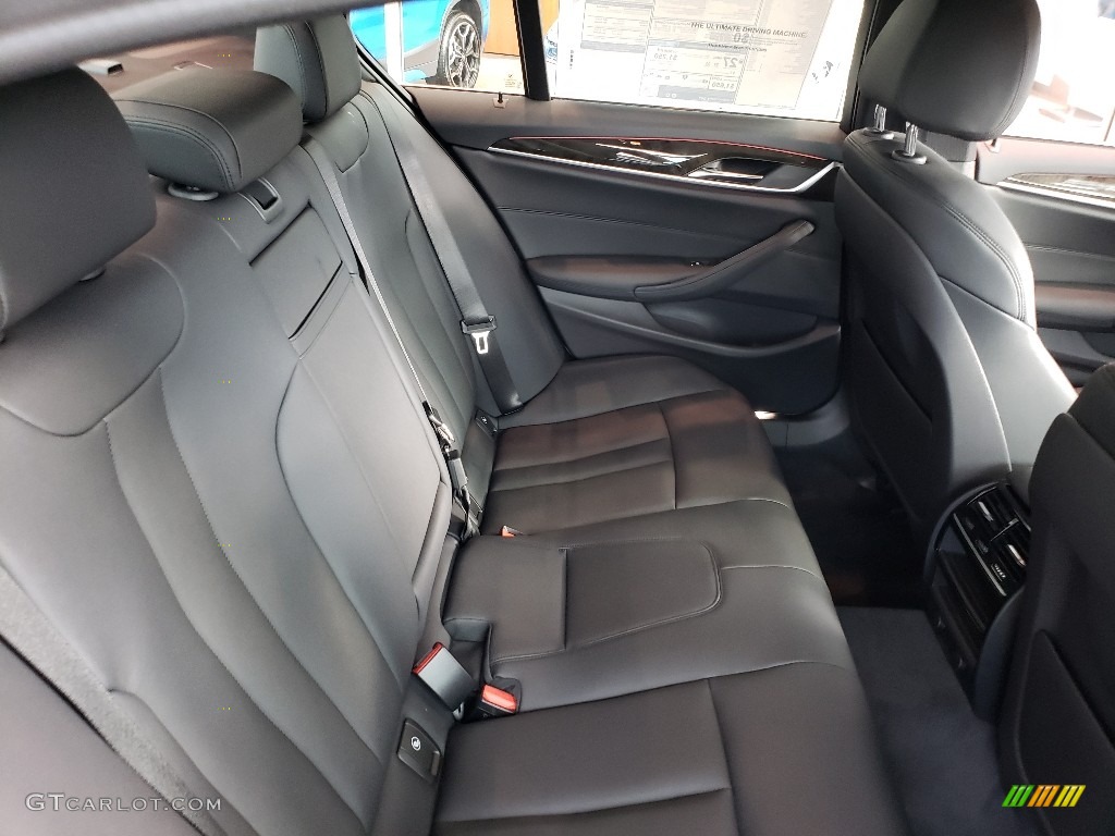 Black Interior 2019 BMW 5 Series 530i xDrive Sedan Photo #130009014