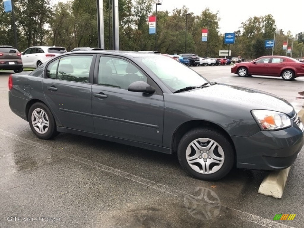 2008 Malibu Classic LS Sedan - Dark Gray Metallic / Titanium Gray photo #2