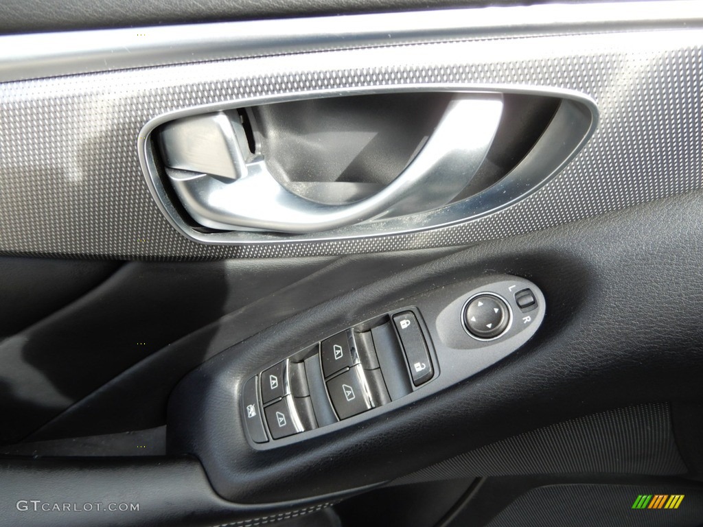 2014 Q 50 3.7 AWD Premium - Black Obsidian / Graphite photo #15