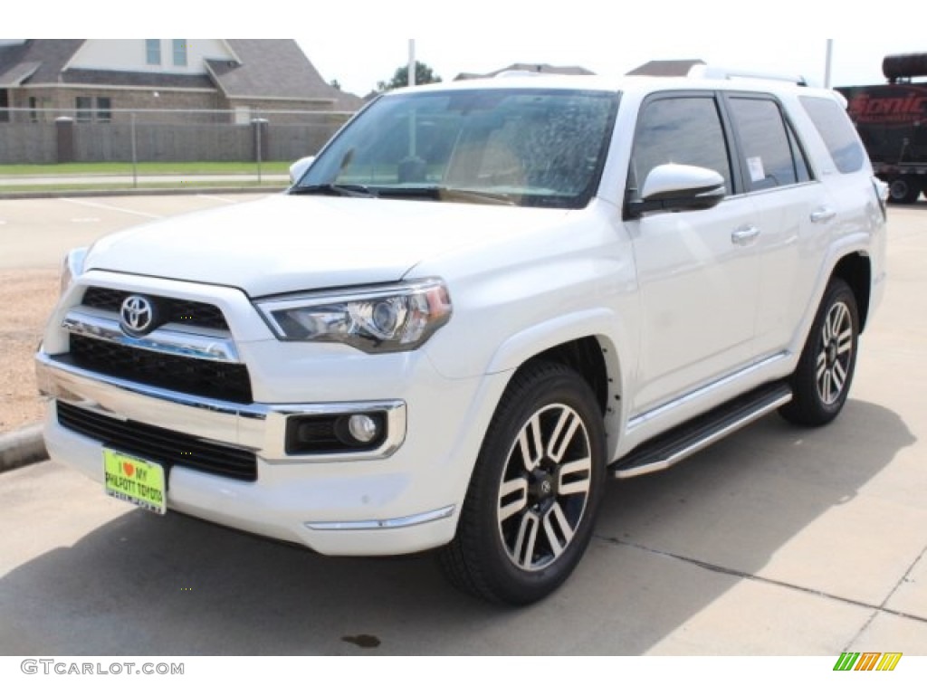 Blizzard White Pearl 2019 Toyota 4Runner Limited Exterior Photo #130011789