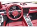 2017 Porsche 911 Bordeaux Red Interior Dashboard Photo