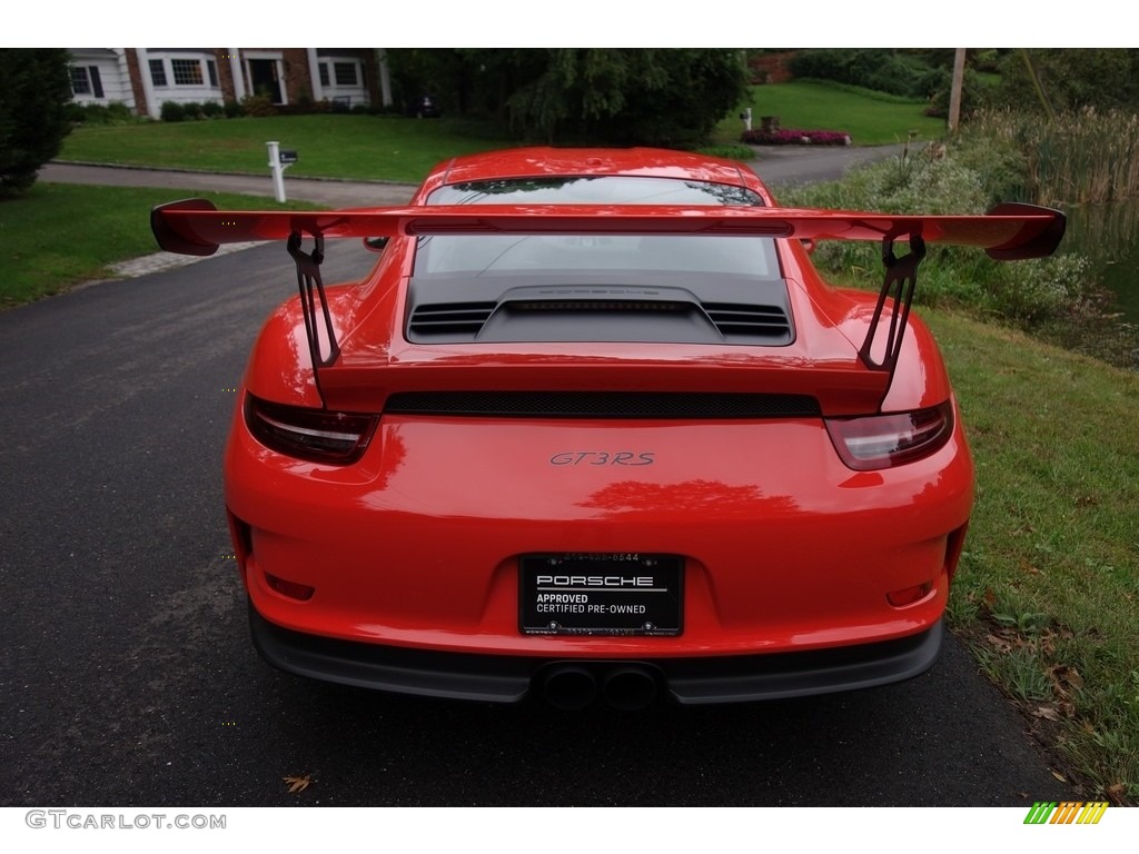 2016 911 GT3 RS - Lava Orange / Black/Lava Orange photo #5