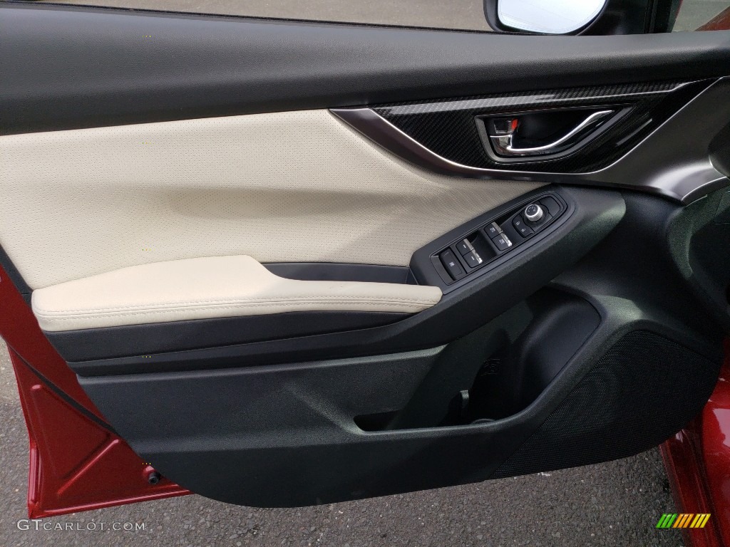 2019 Subaru Impreza 2.0i Limited 5-Door Ivory Door Panel Photo #130014186