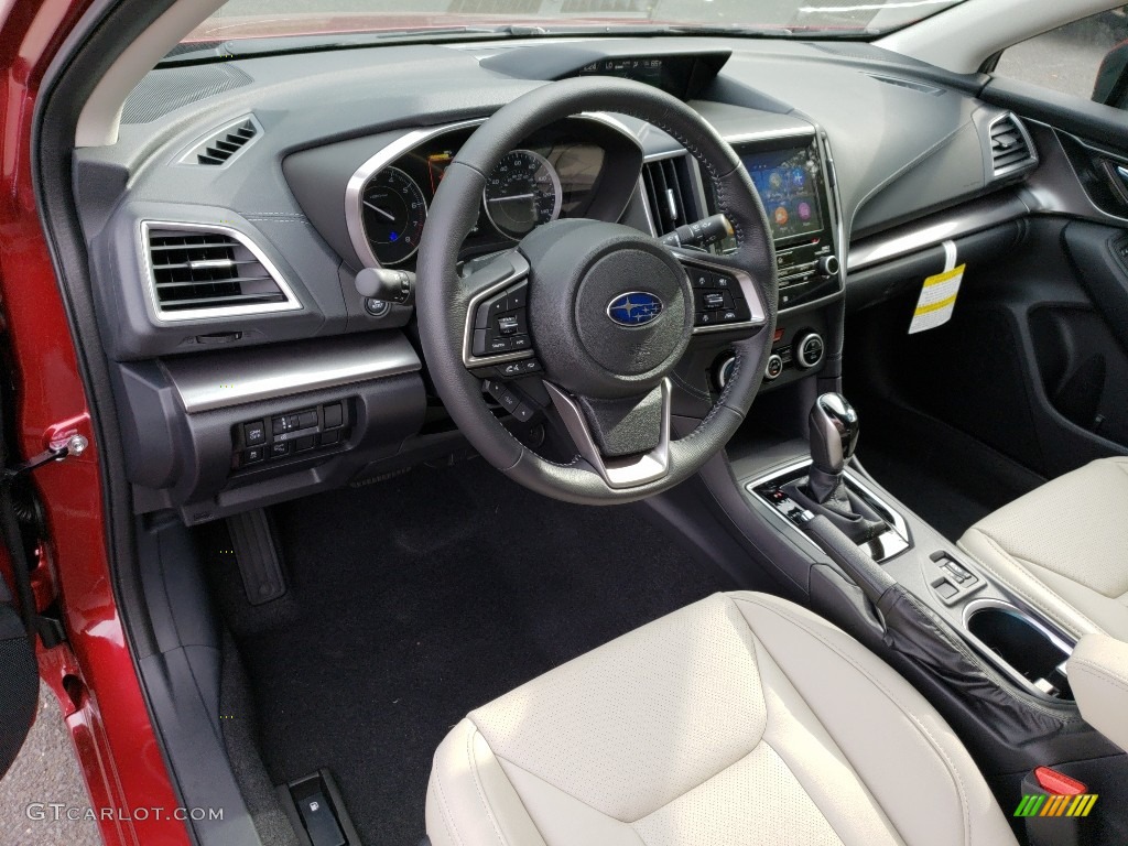 Ivory Interior 2019 Subaru Impreza 2.0i Limited 5-Door Photo #130014216