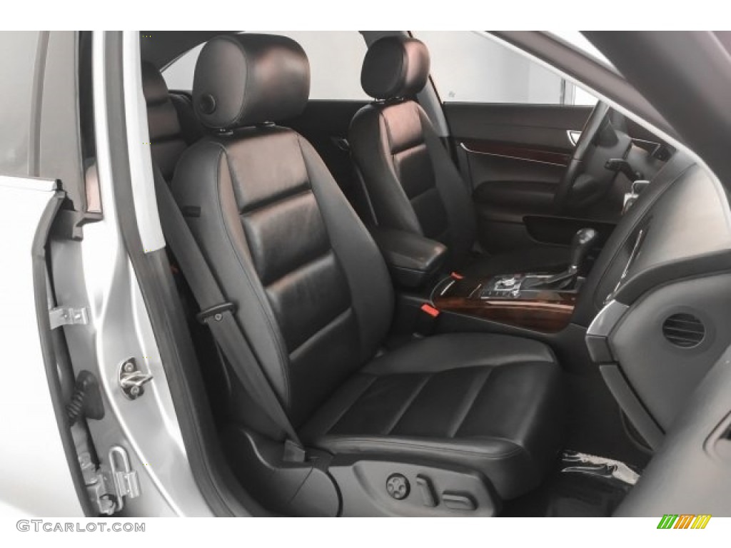 2008 A6 3.2 quattro Sedan - Light Silver Metallic / Black photo #6