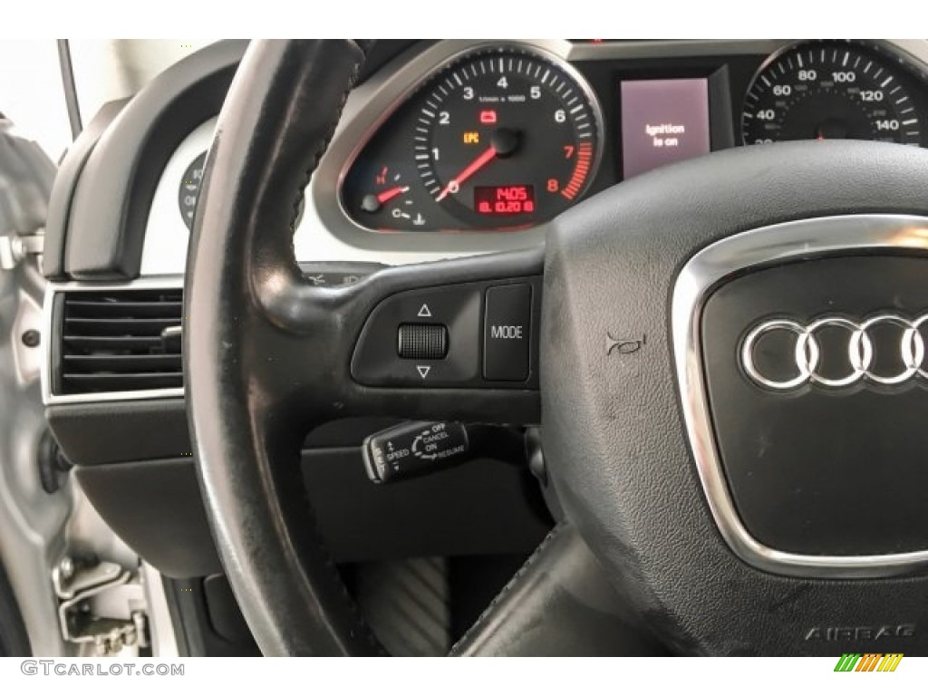 2008 A6 3.2 quattro Sedan - Light Silver Metallic / Black photo #19