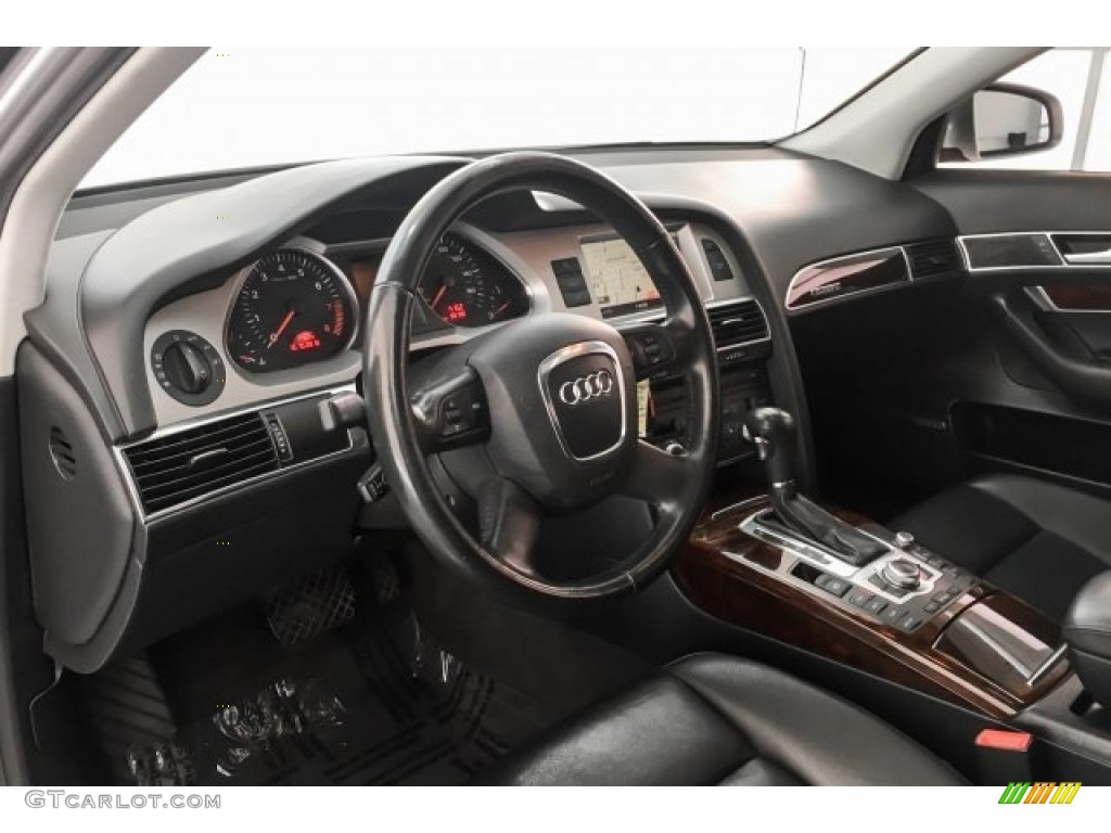2008 A6 3.2 quattro Sedan - Light Silver Metallic / Black photo #23