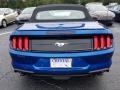 2018 Lightning Blue Ford Mustang EcoBoost Convertible  photo #4