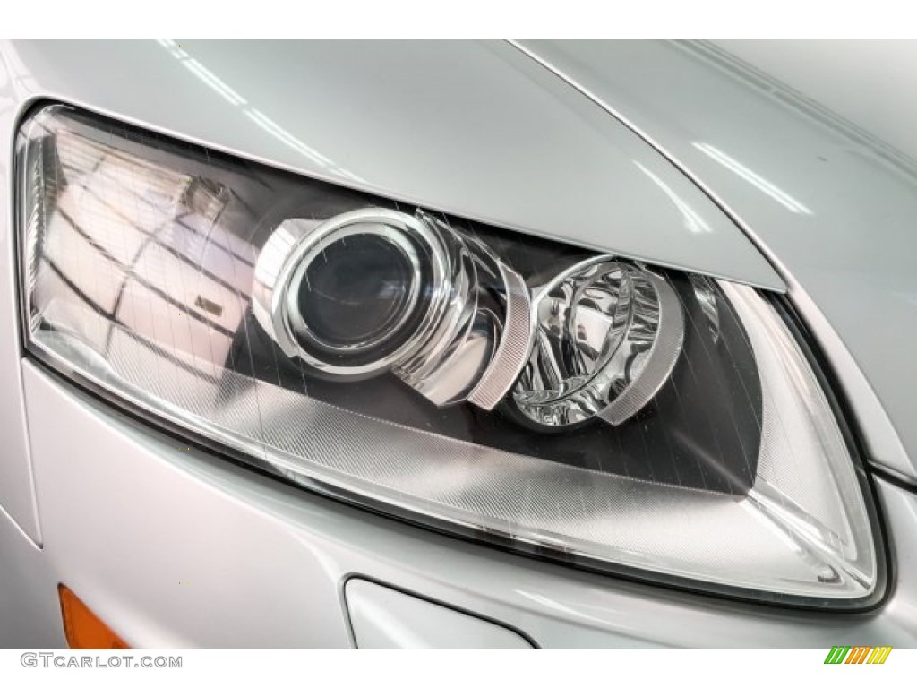 2008 A6 3.2 quattro Sedan - Light Silver Metallic / Black photo #33