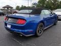 2018 Lightning Blue Ford Mustang EcoBoost Convertible  photo #5