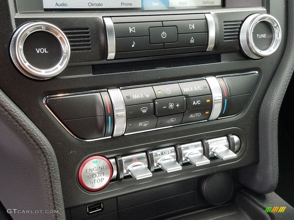 2018 Ford Mustang EcoBoost Convertible Controls Photo #130014929