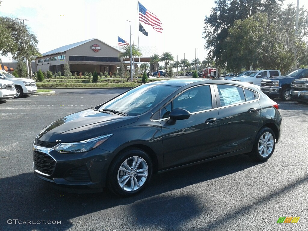 2019 Cruze LT Hatchback - Nightfall Gray Metallic / Black photo #1