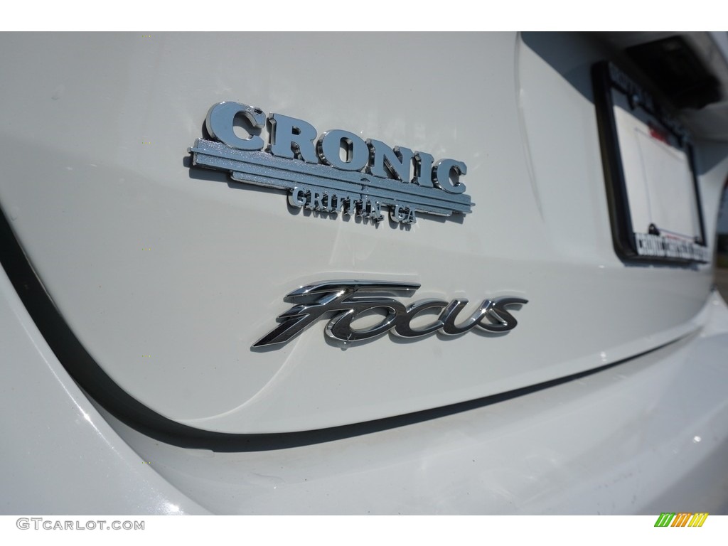 2017 Focus SEL Sedan - Oxford White / Charcoal Black photo #17