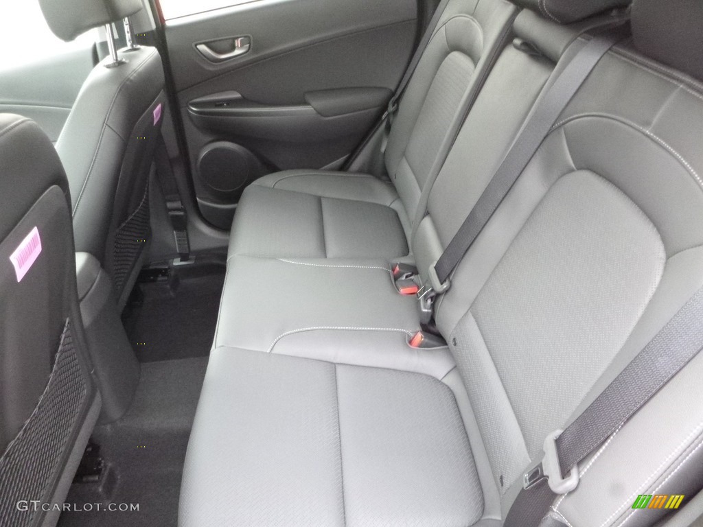 Black Interior 2019 Hyundai Kona Ultimate AWD Photo #130017538