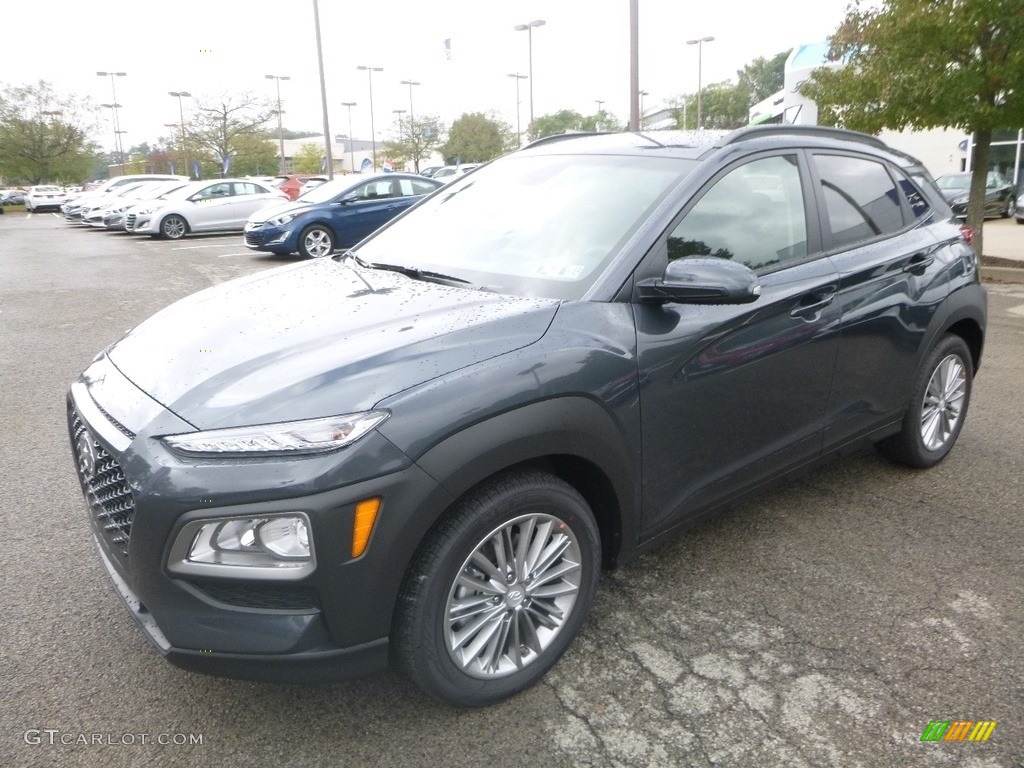 Thunder Gray 2019 Hyundai Kona SEL AWD Exterior Photo #130017874