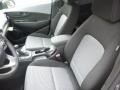 Gray/Black Front Seat Photo for 2019 Hyundai Kona #130018036