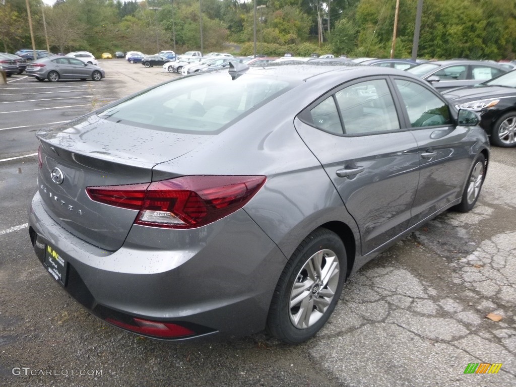 2019 Elantra SEL - Machine Gray / Gray photo #2
