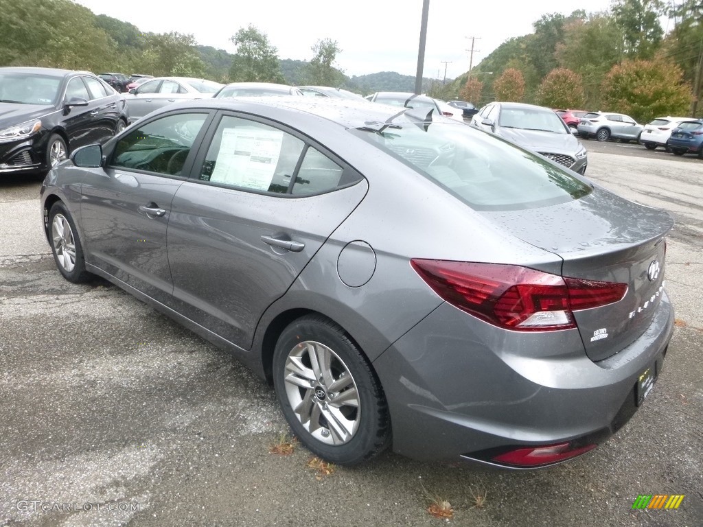 2019 Elantra SEL - Machine Gray / Gray photo #6