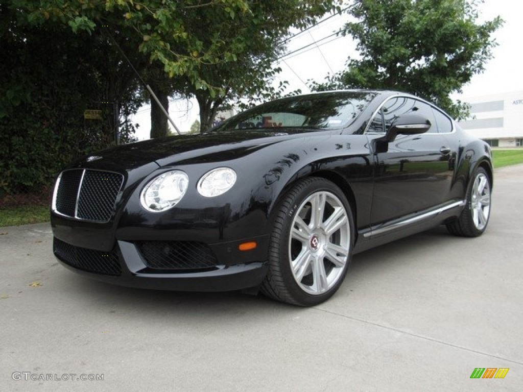 Black 2013 Bentley Continental GT V8 Standard Continental GT V8 Model Exterior Photo #130018777