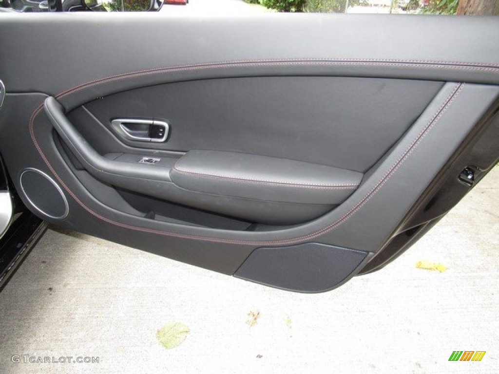 2013 Bentley Continental GT V8 Standard Continental GT V8 Model Beluga Door Panel Photo #130018939