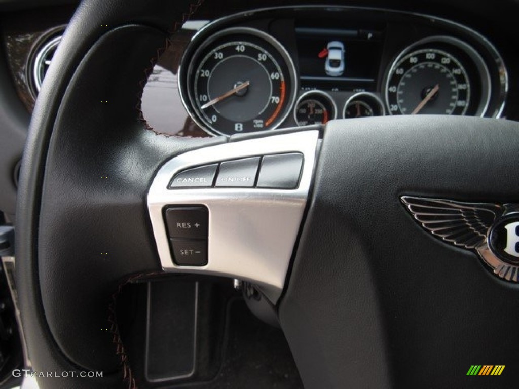 2013 Bentley Continental GT V8 Standard Continental GT V8 Model Beluga Steering Wheel Photo #130019044