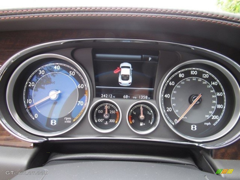 2013 Bentley Continental GT V8 Standard Continental GT V8 Model Gauges Photo #130019086
