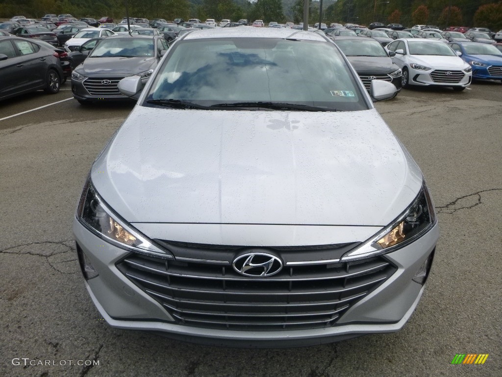 2019 Elantra SE - Symphony Silver / Gray photo #4