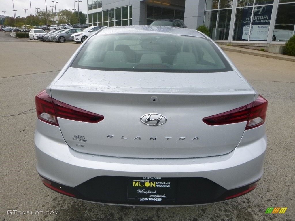 2019 Elantra SE - Symphony Silver / Gray photo #7