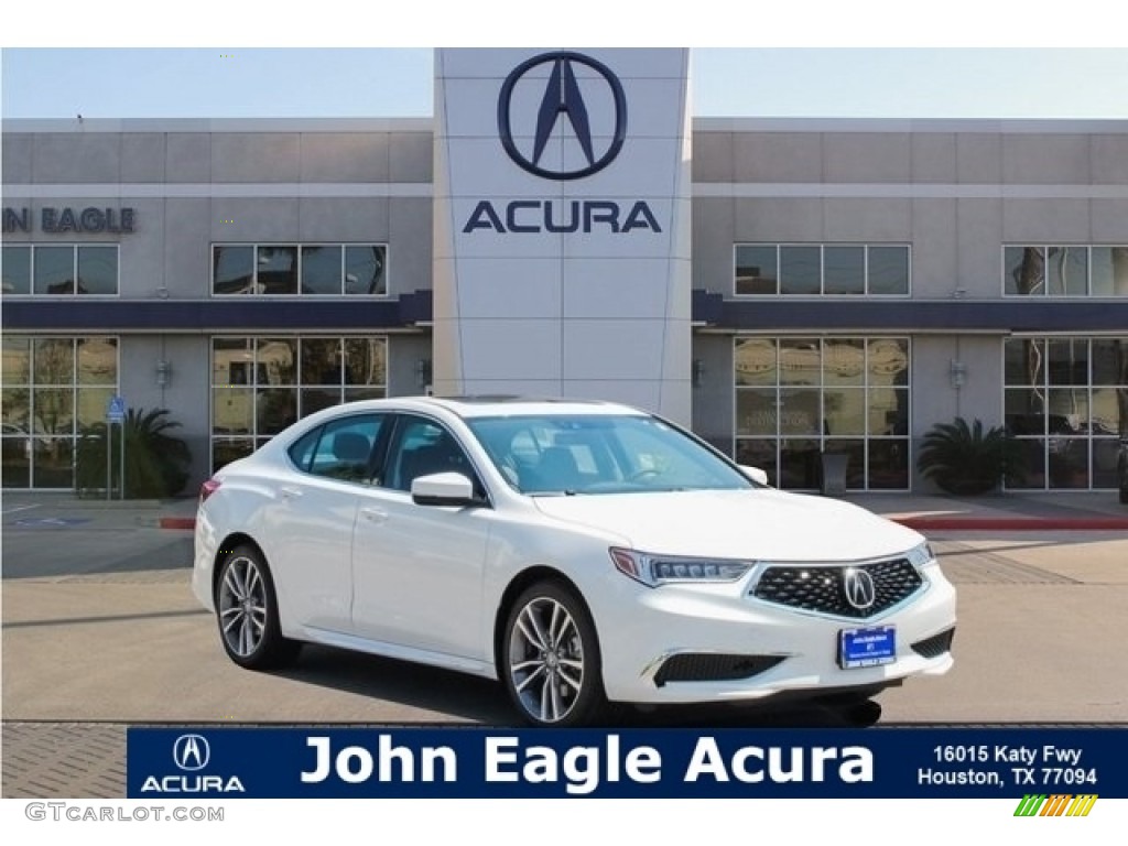 Platinum White Pearl Acura TLX