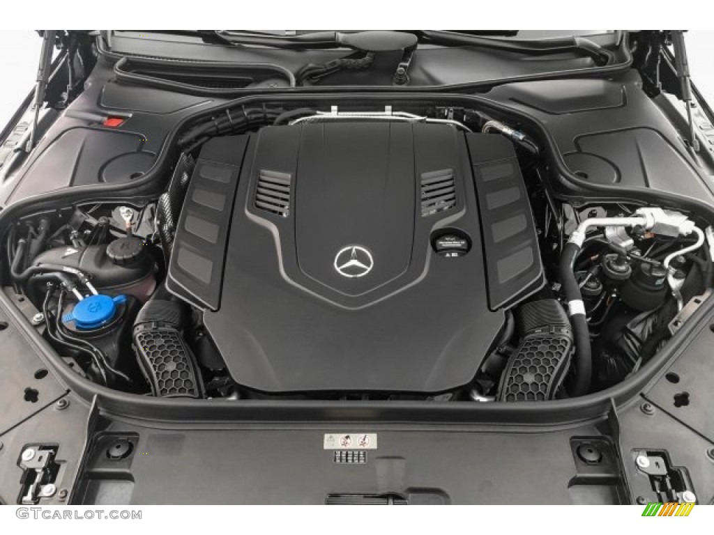 2019 Mercedes-Benz S 560 Sedan 4.0 Liter biturbo DOHC 32-Valve VVT V8 Engine Photo #130019935