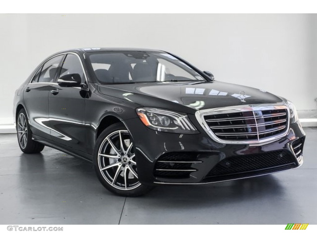 Black 2019 Mercedes-Benz S 560 Sedan Exterior Photo #130019995