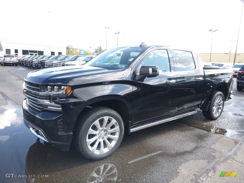 2019 Silverado 1500 High Country Crew Cab 4WD - Black / Jet Black/Umber photo #1