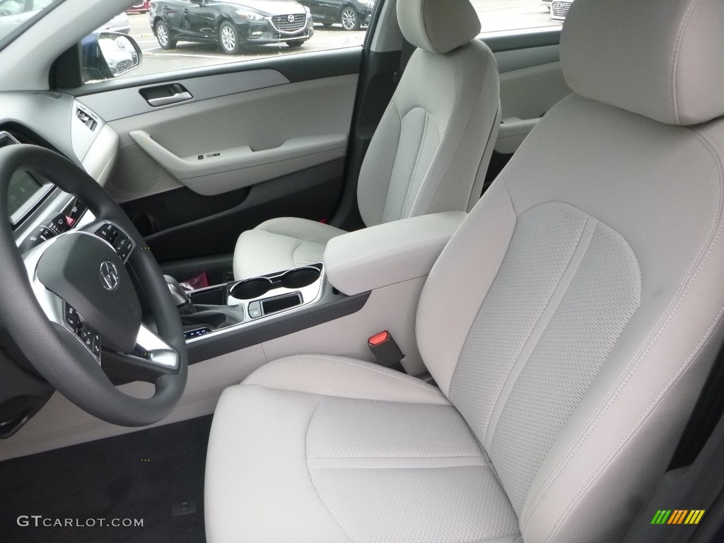 Gray Interior 2019 Hyundai Sonata Se Photo 130020568