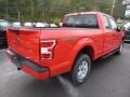 2018 Race Red Ford F150 XL SuperCab 4x4  photo #2