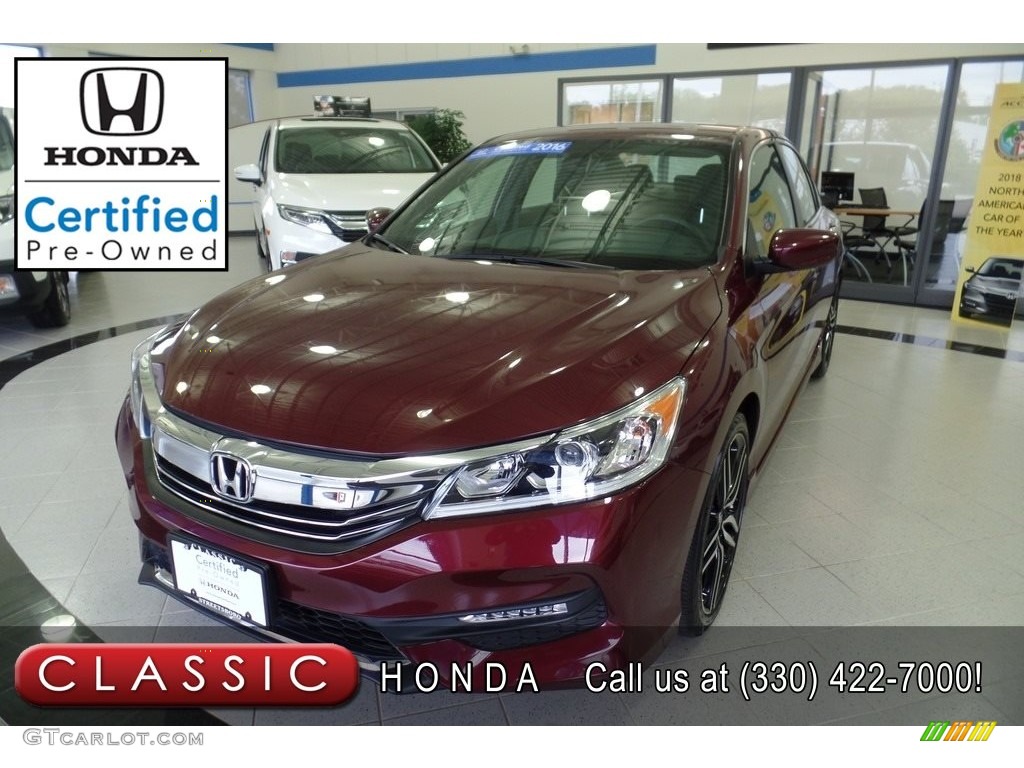 Basque Red Pearl II Honda Accord