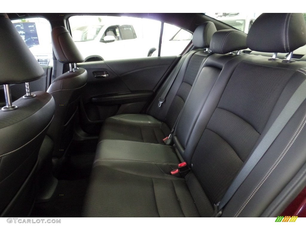 2016 Accord Sport Sedan - Basque Red Pearl II / Black photo #16