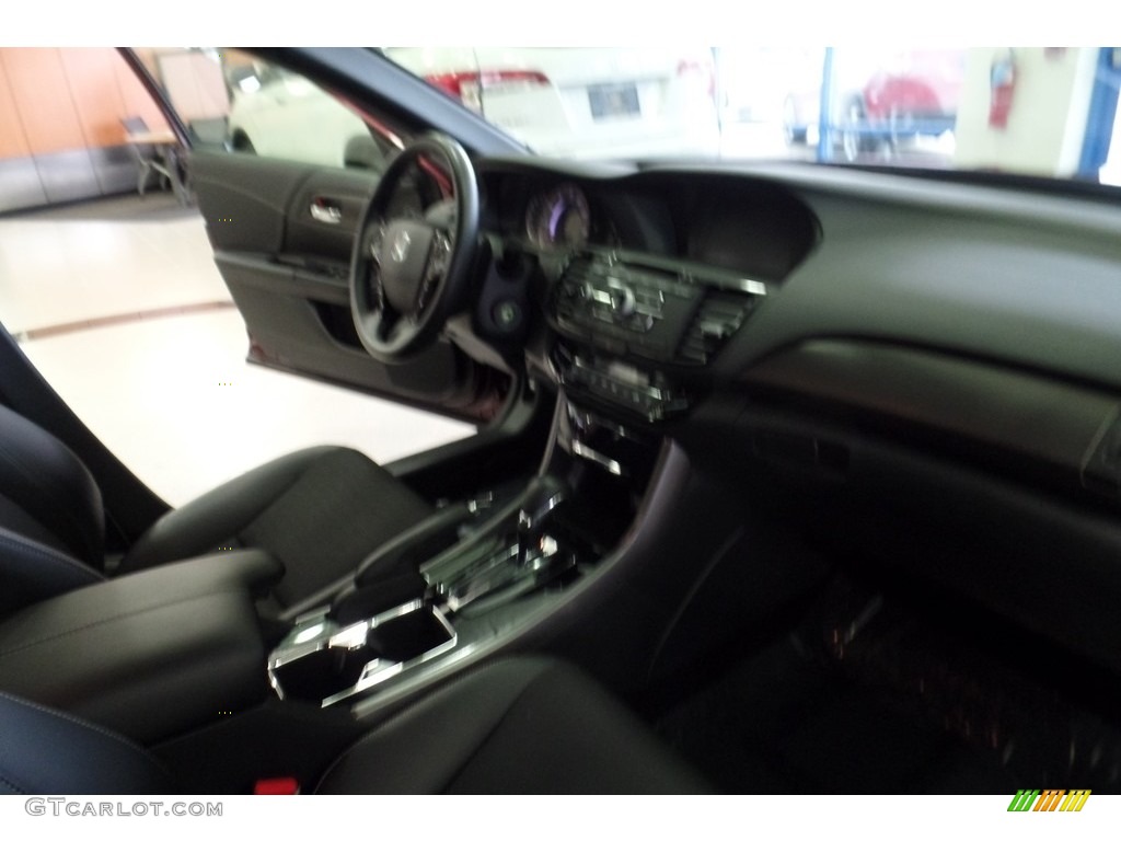 2016 Accord Sport Sedan - Basque Red Pearl II / Black photo #17