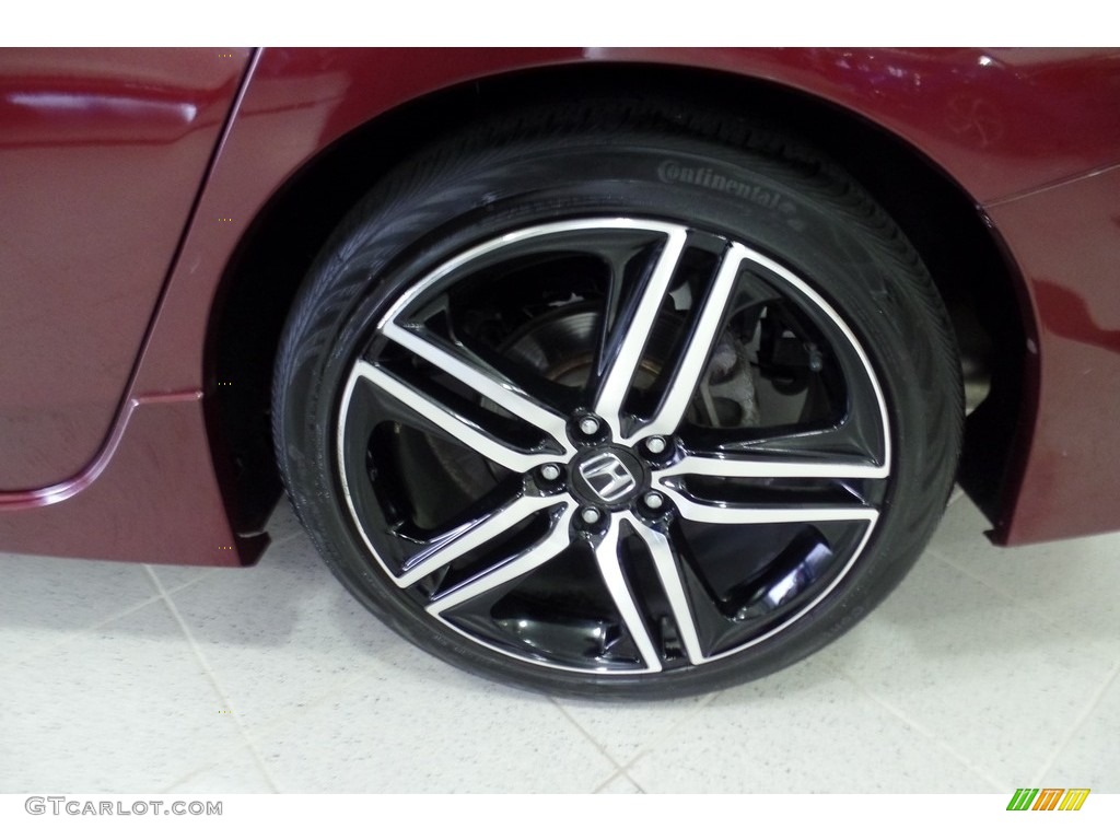 2016 Accord Sport Sedan - Basque Red Pearl II / Black photo #31