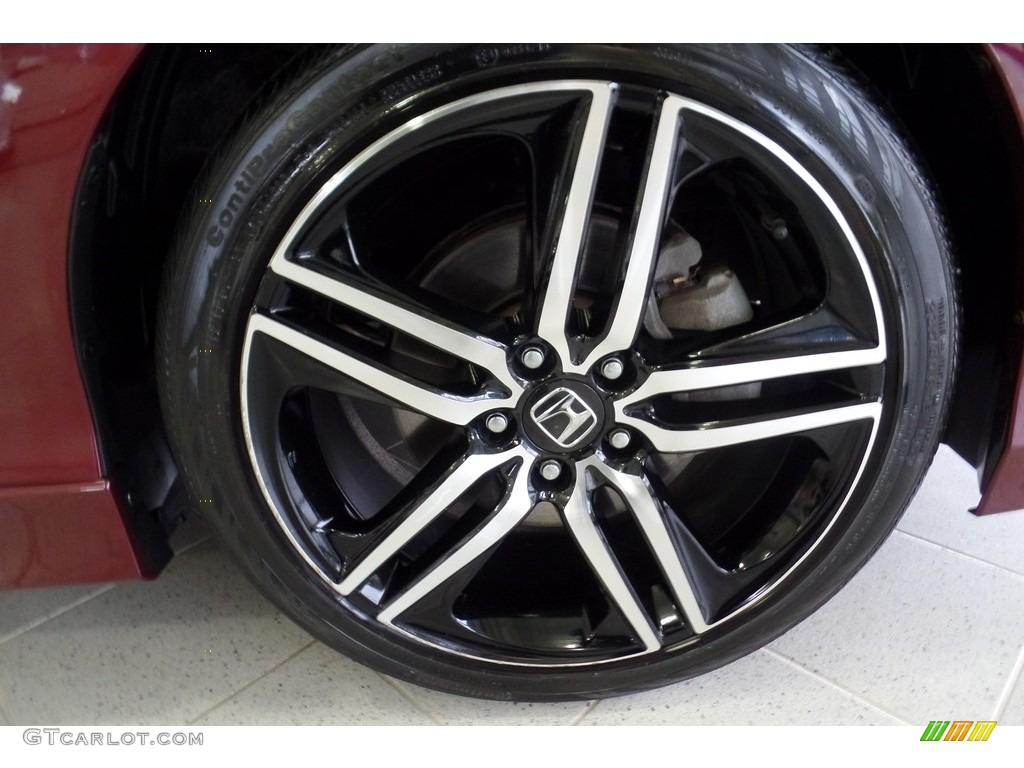 2016 Accord Sport Sedan - Basque Red Pearl II / Black photo #33