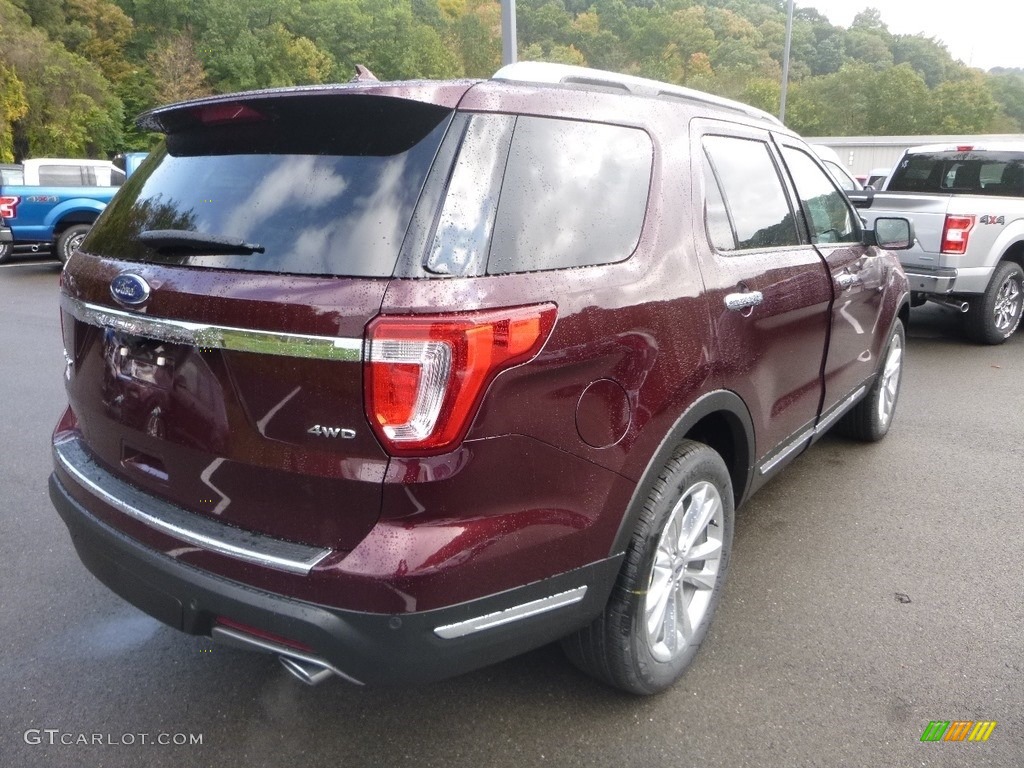 2019 Explorer Limited 4WD - Burgundy Velvet / Medium Stone photo #2