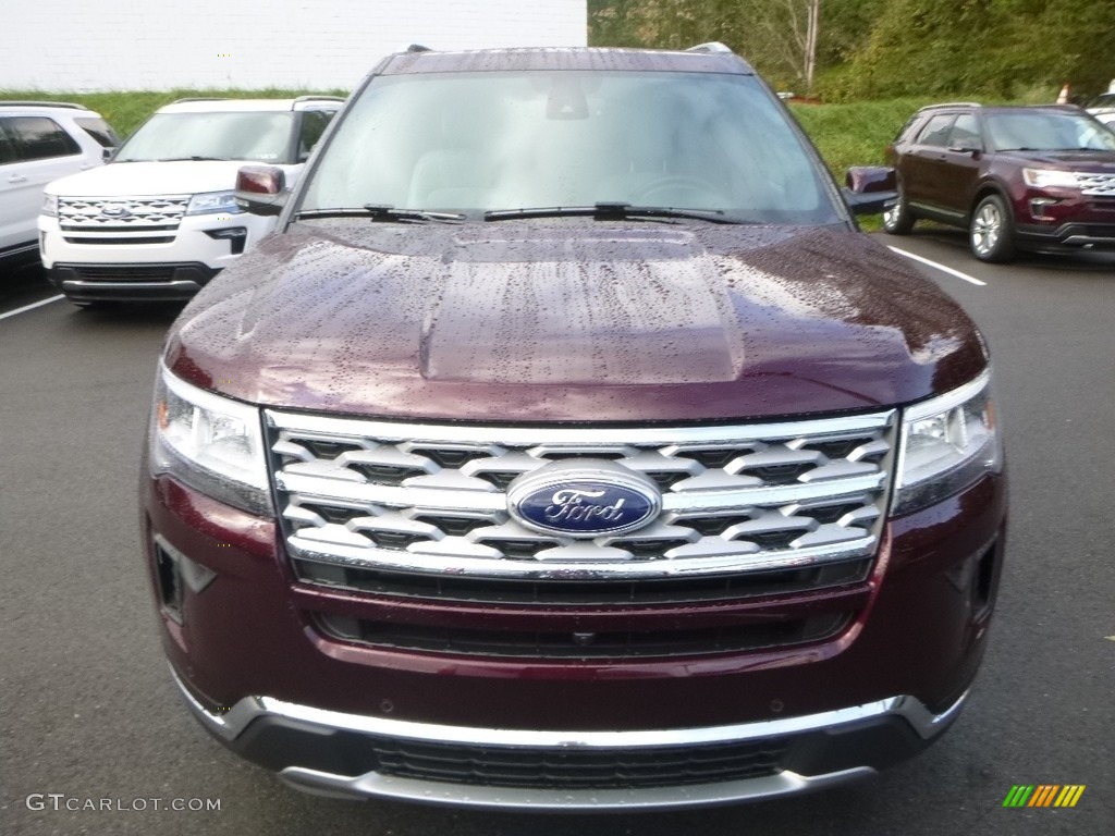 2019 Explorer Limited 4WD - Burgundy Velvet / Medium Stone photo #4