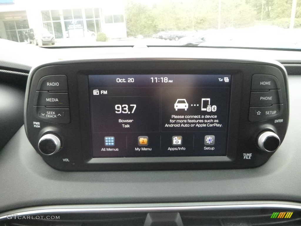 2019 Hyundai Santa Fe SEL AWD Controls Photo #130021969