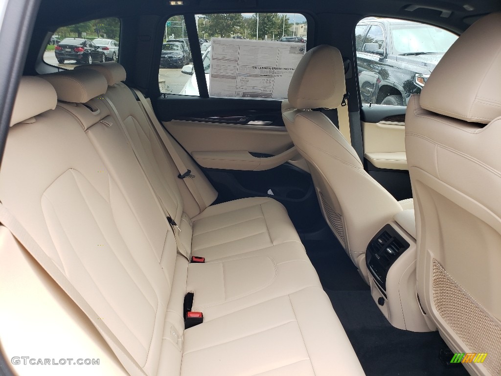 Canberra Beige/Black Interior 2019 BMW X3 xDrive30i Photo #130022437