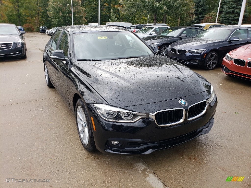 2018 3 Series 320i xDrive Sedan - Jet Black / Black photo #1